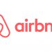 The Airbnb logo on white background with red text.