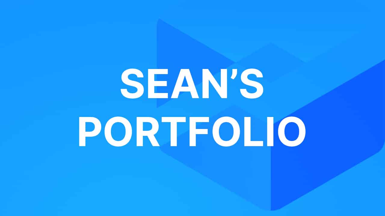 How to view Sean’s Portfolio